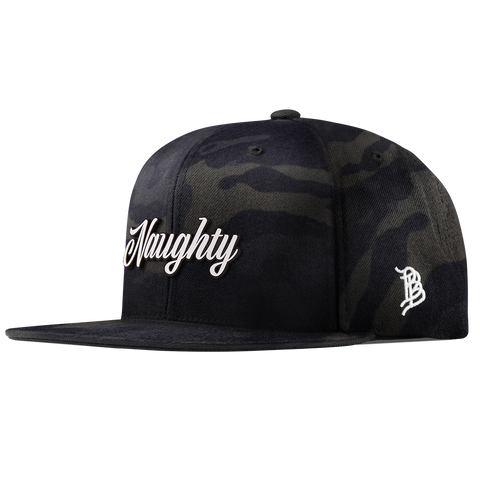 Naughty Classic Snapback Multicam