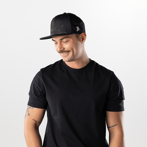 Bare Essential Flat Snapback Multicam