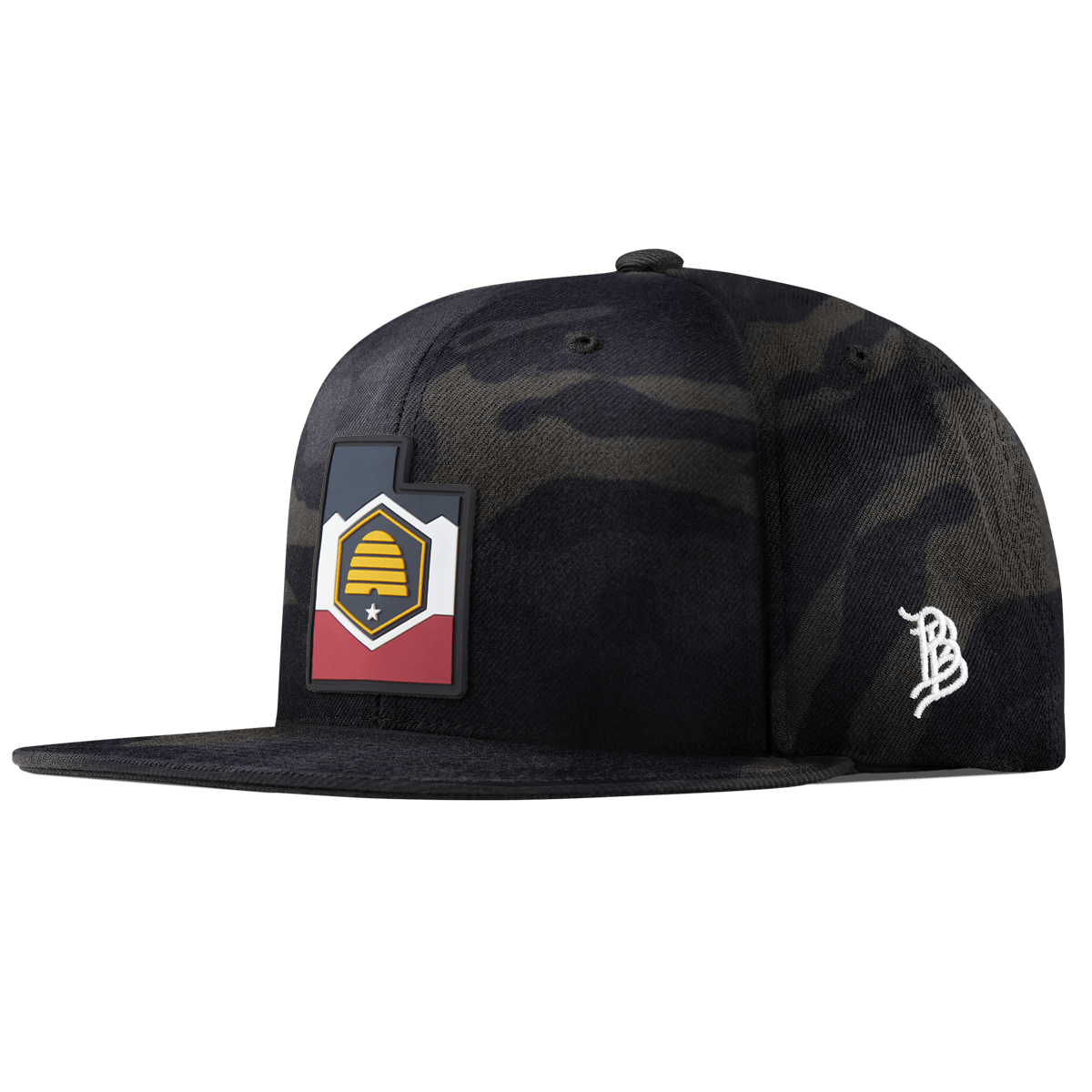 Utah 45 PVC Classic Snapback Multicam