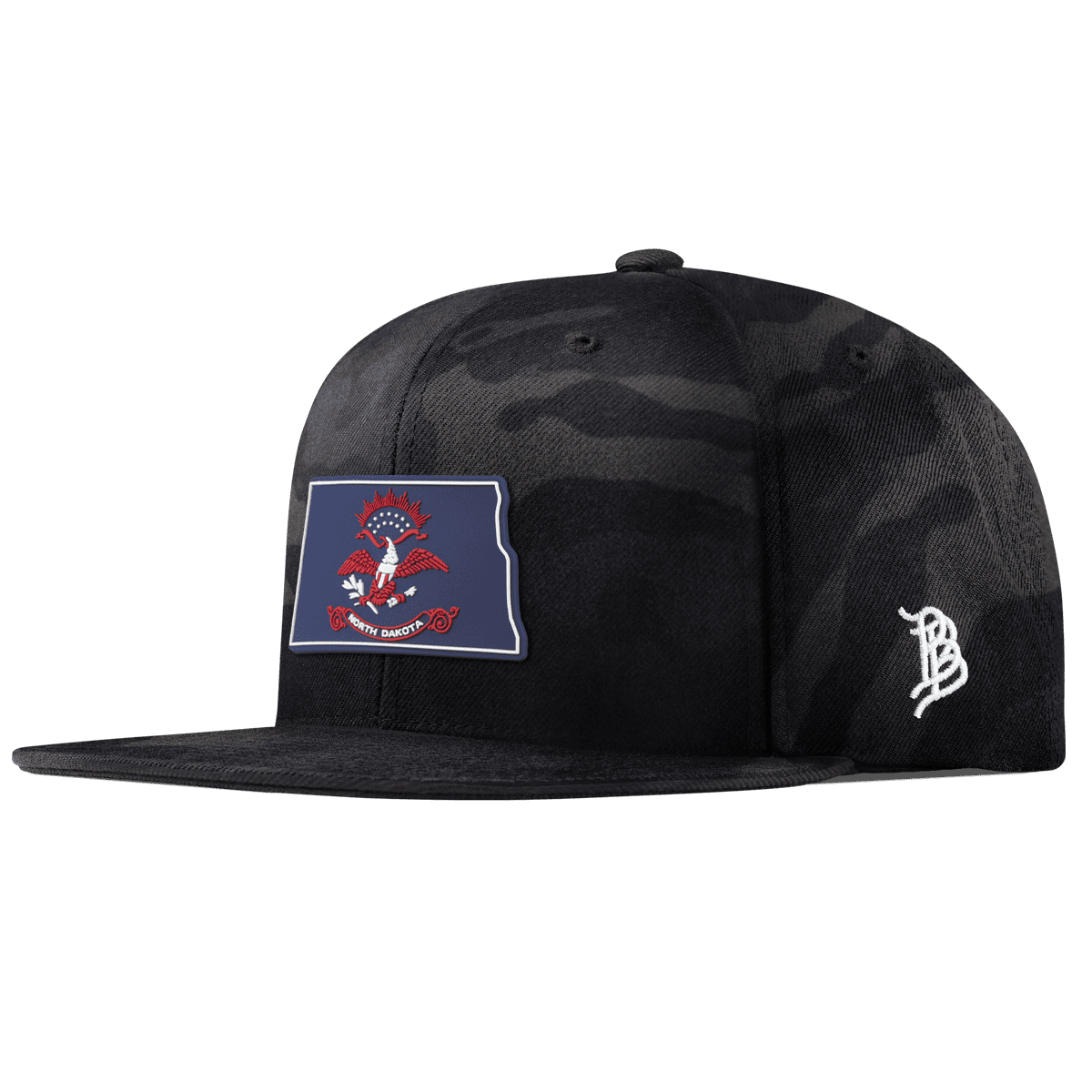 North Dakota Patriot Series Classic Snapback Multicam