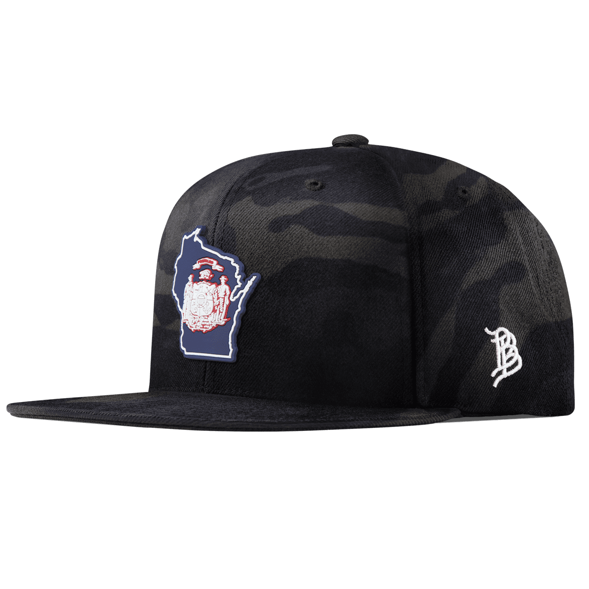 Wisconsin Patriot Series Classic Snapback Multicam