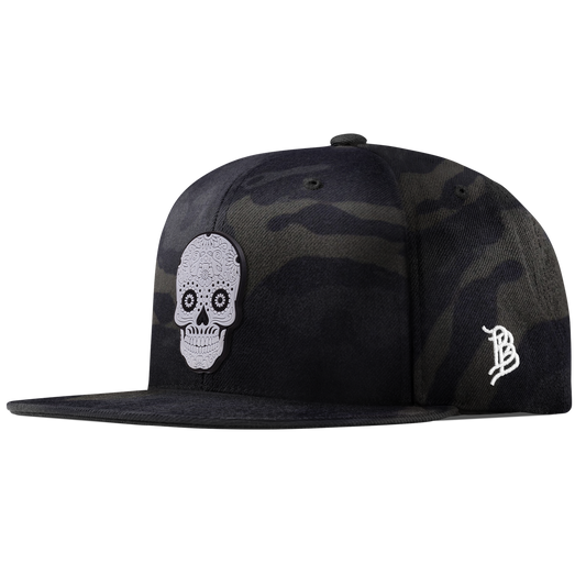 Sugar Skull PVC Classic Snapback Multicam
