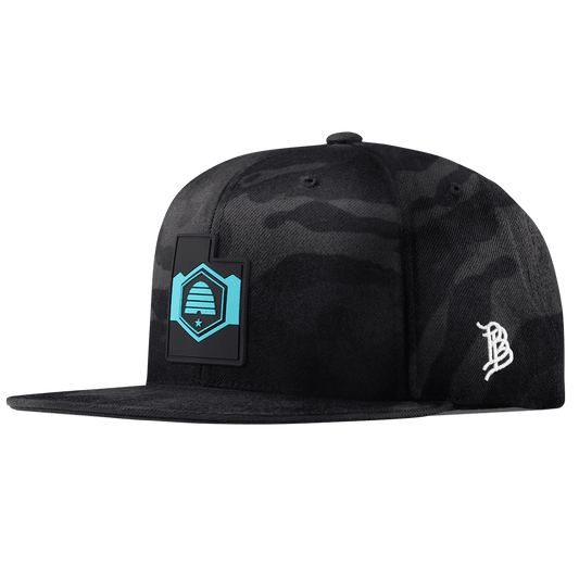 Utah Turquoise Classic Snapback Multicam