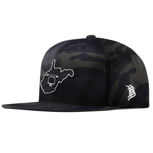 West Virginia Vintage Classic Snapback Multicam