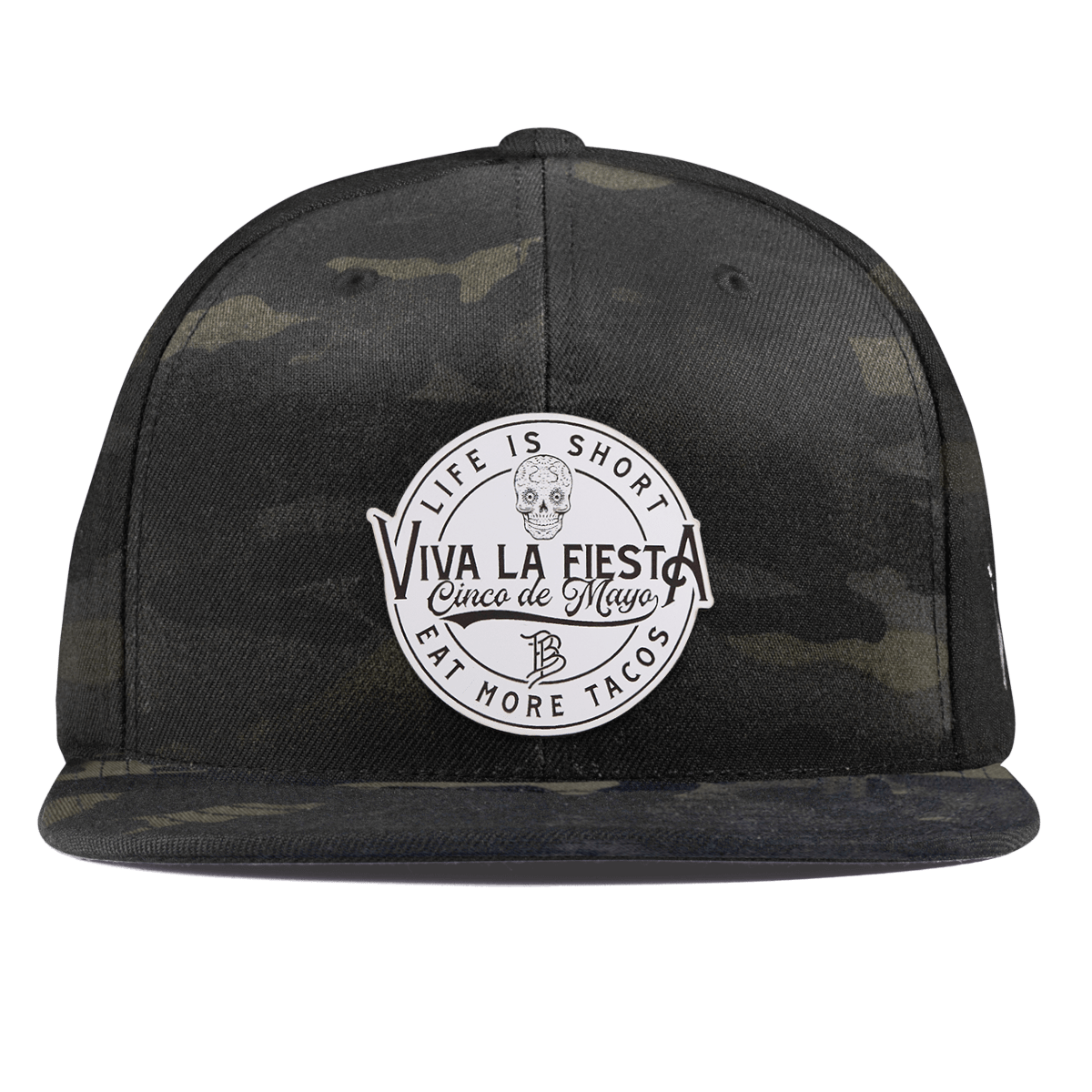 Branded Fiesta Essential Flat Snapback Multicam