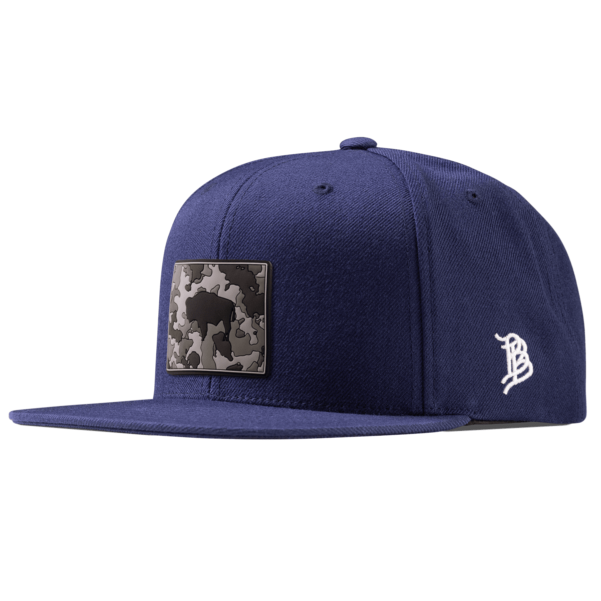 Wyoming Camo Classic Snapback Navy