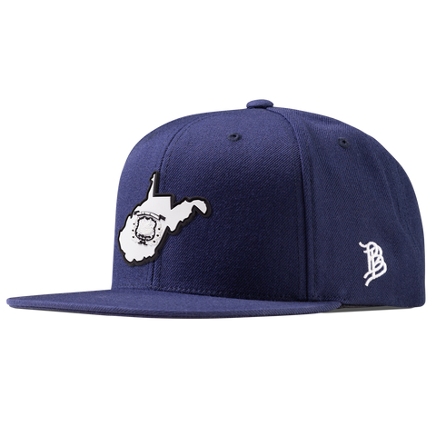 West Virginia Moonlight Classic Snapback Navy