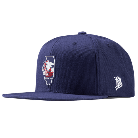 Illinois Patriot Series Classic Snapback Navy