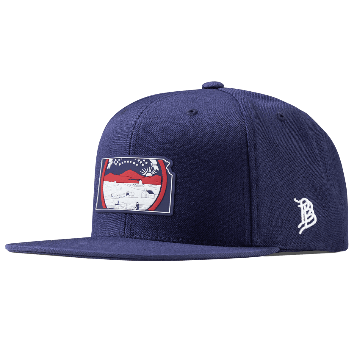 Kansas Patriot Series Classic Snapback Navy