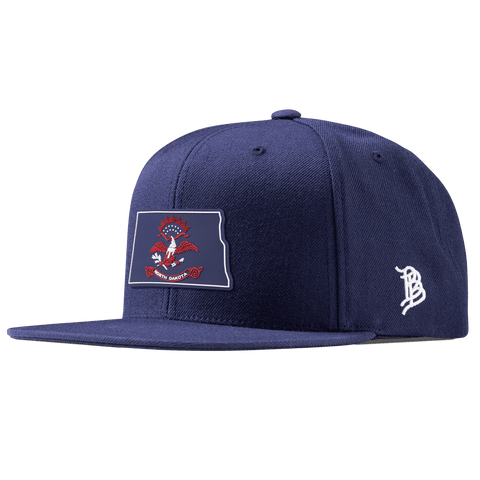 North Dakota Patriot Series Classic Snapback Navy 