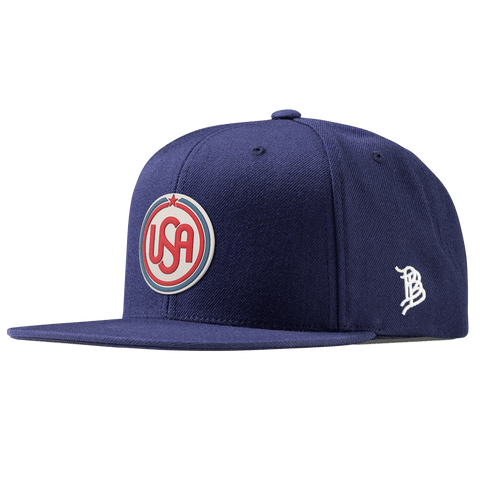 USA Icon Essential Flat Snapback