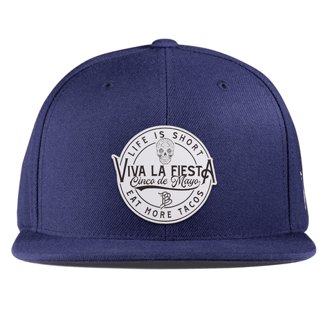 Branded Fiesta Essential Flat Snapback Navy