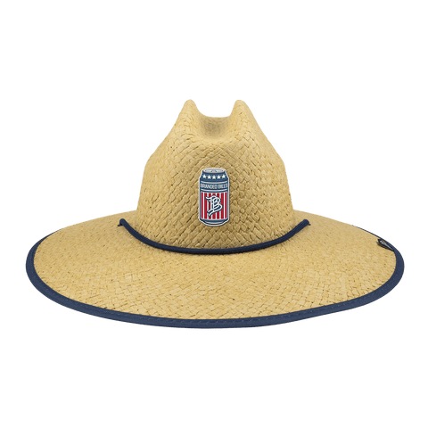 BB Brew Yacht Hat Straw/USA Camo