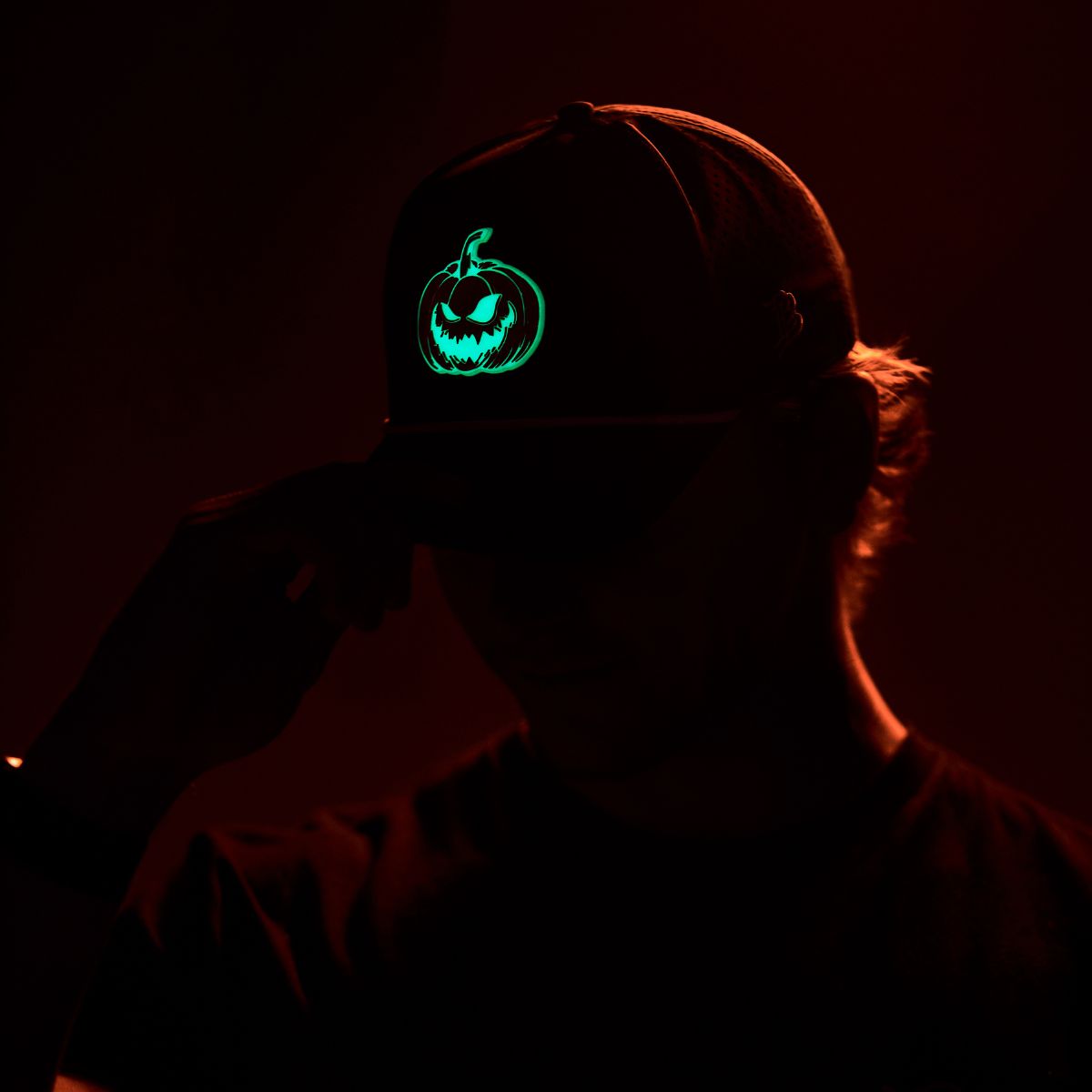 Jack-O-Lantern + Grim Reaper Glow Curved Performance Bundle Black