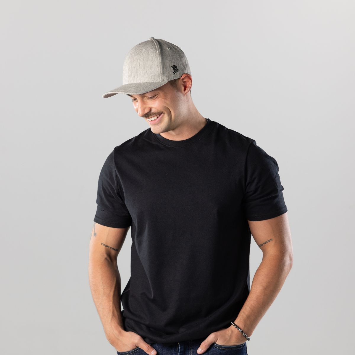 Bare Fitted On Figure Heather Gray