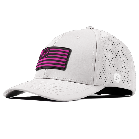 Old Glory Pink PVC Elite Curved White