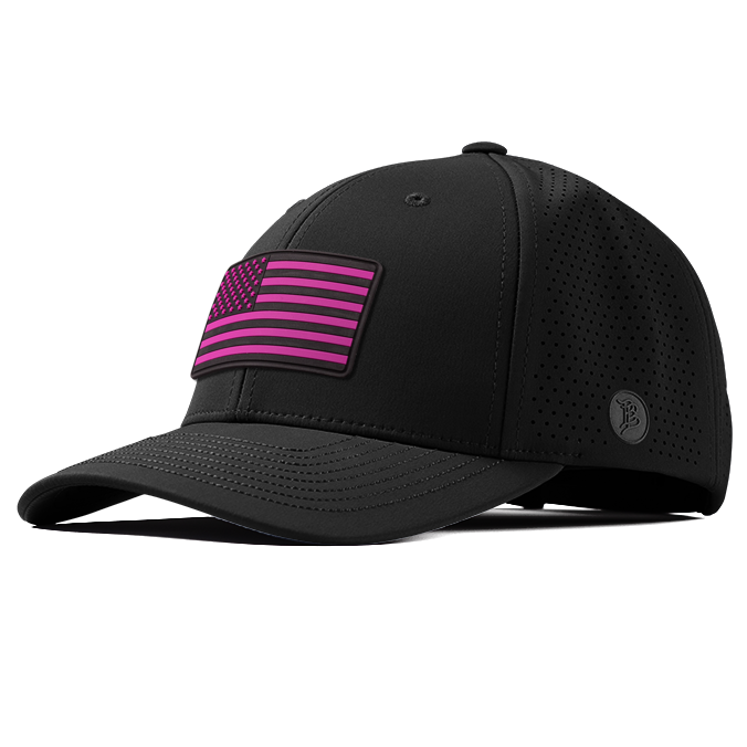 Old Glory Pink PVC Elite Curved Black