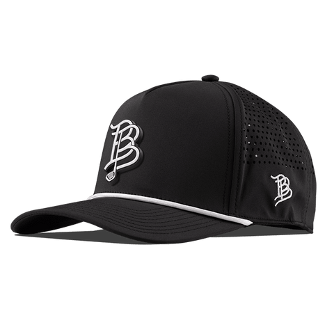 BB Golf Cutout PVC Curved 5 Panel Performance Front Black/White