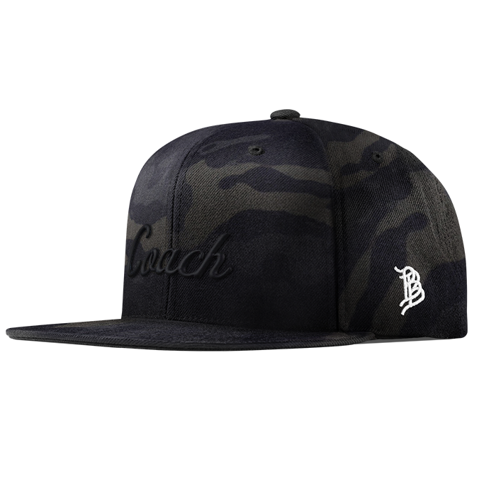 Coach Classic Snapback (Black Script) Multicam