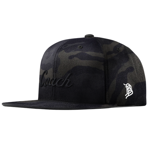 Coach Classic Snapback (Black Script) Multicam