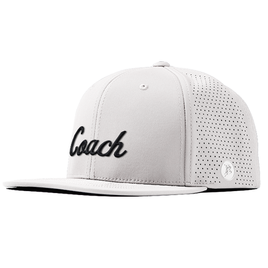 Coach Elite Classic (Black Script) White
