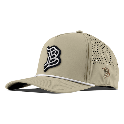 BB Cutout PVC Curved 5 Panel Performance Front Desert/White