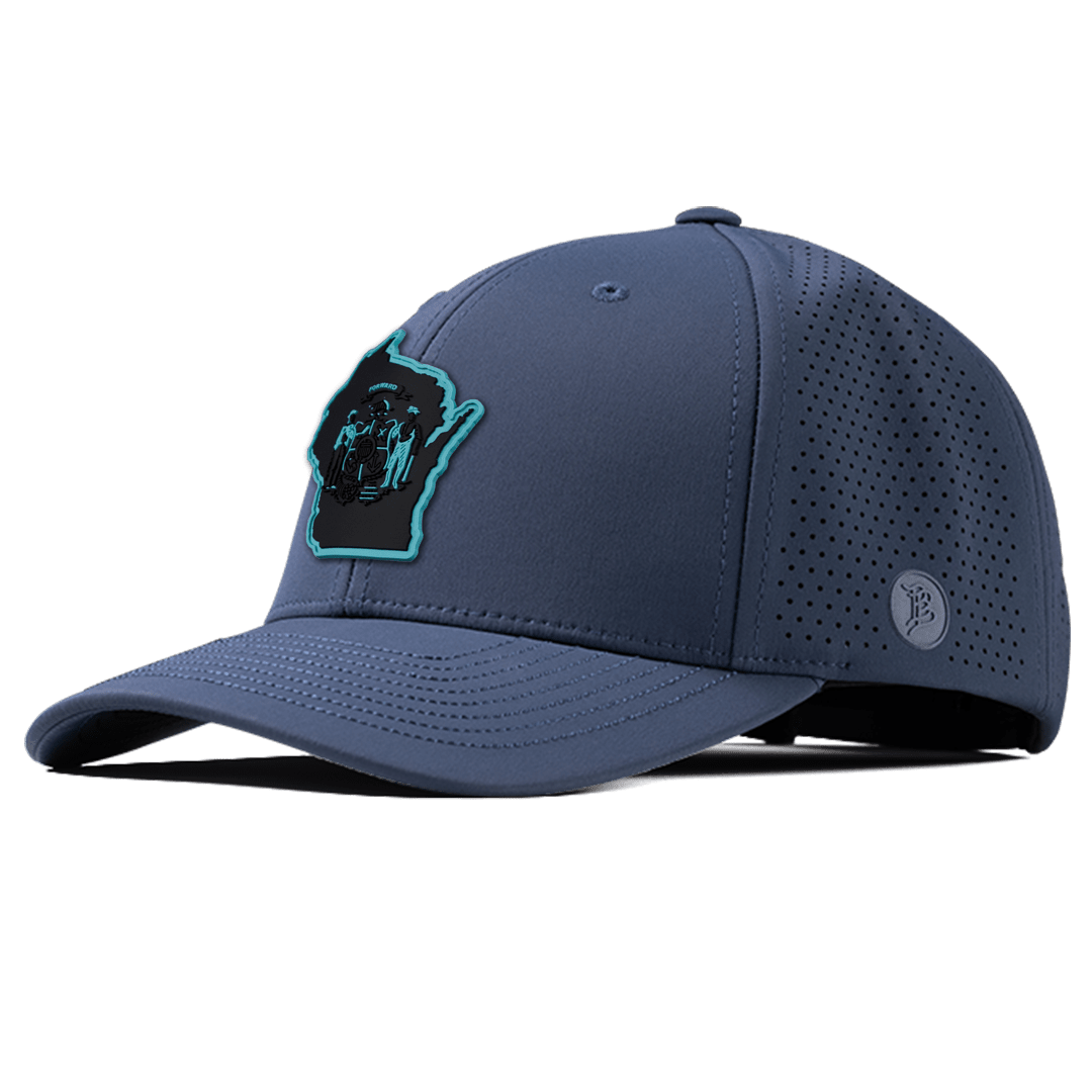 Wisconsin Turquoise Elite Curved Front Orion
