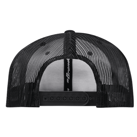 American Horizon Flat Trucker Back Black