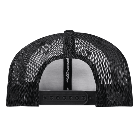 American Horizon Flat Trucker Back Black