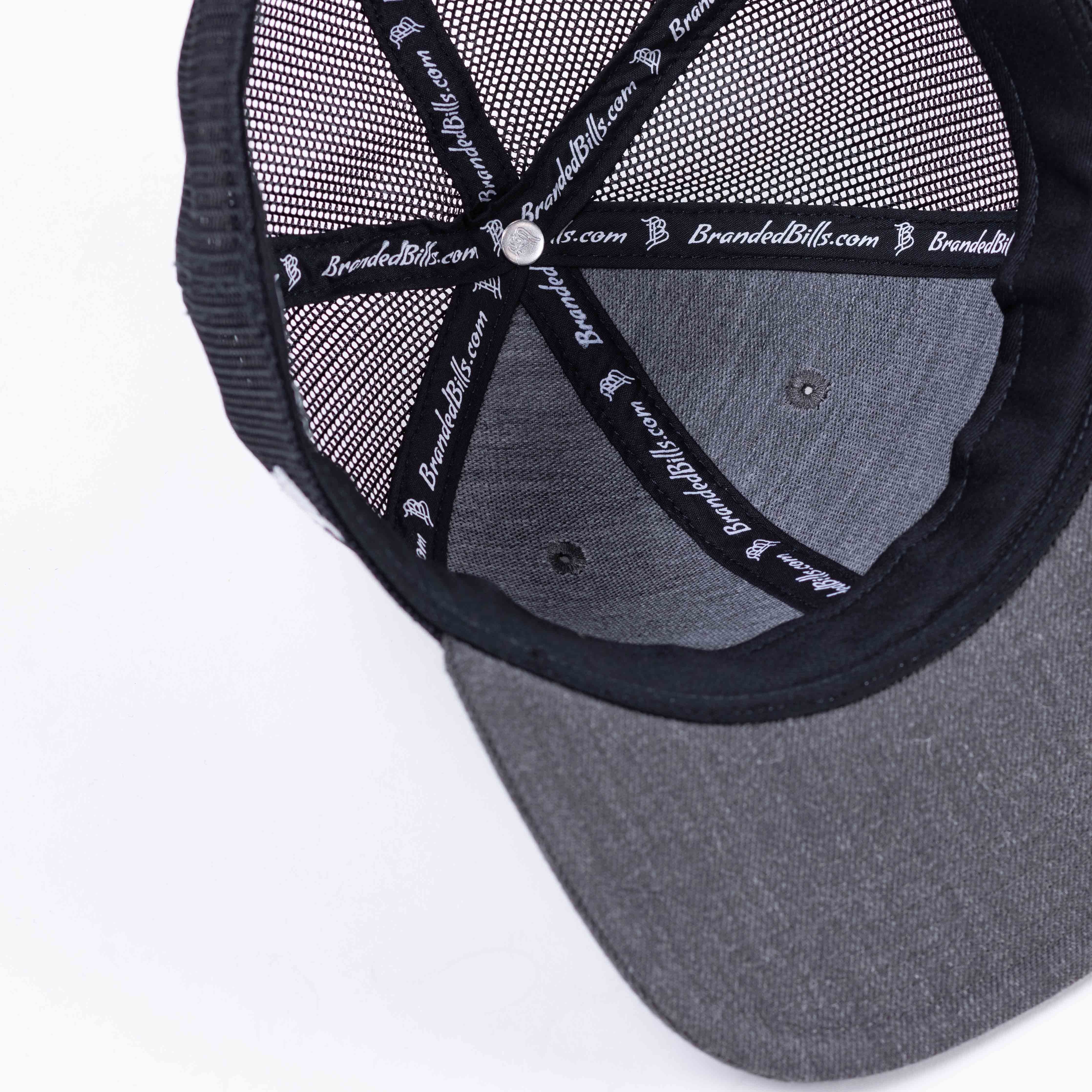 Midnight Horizon Flat Trucker Inside Charcoal