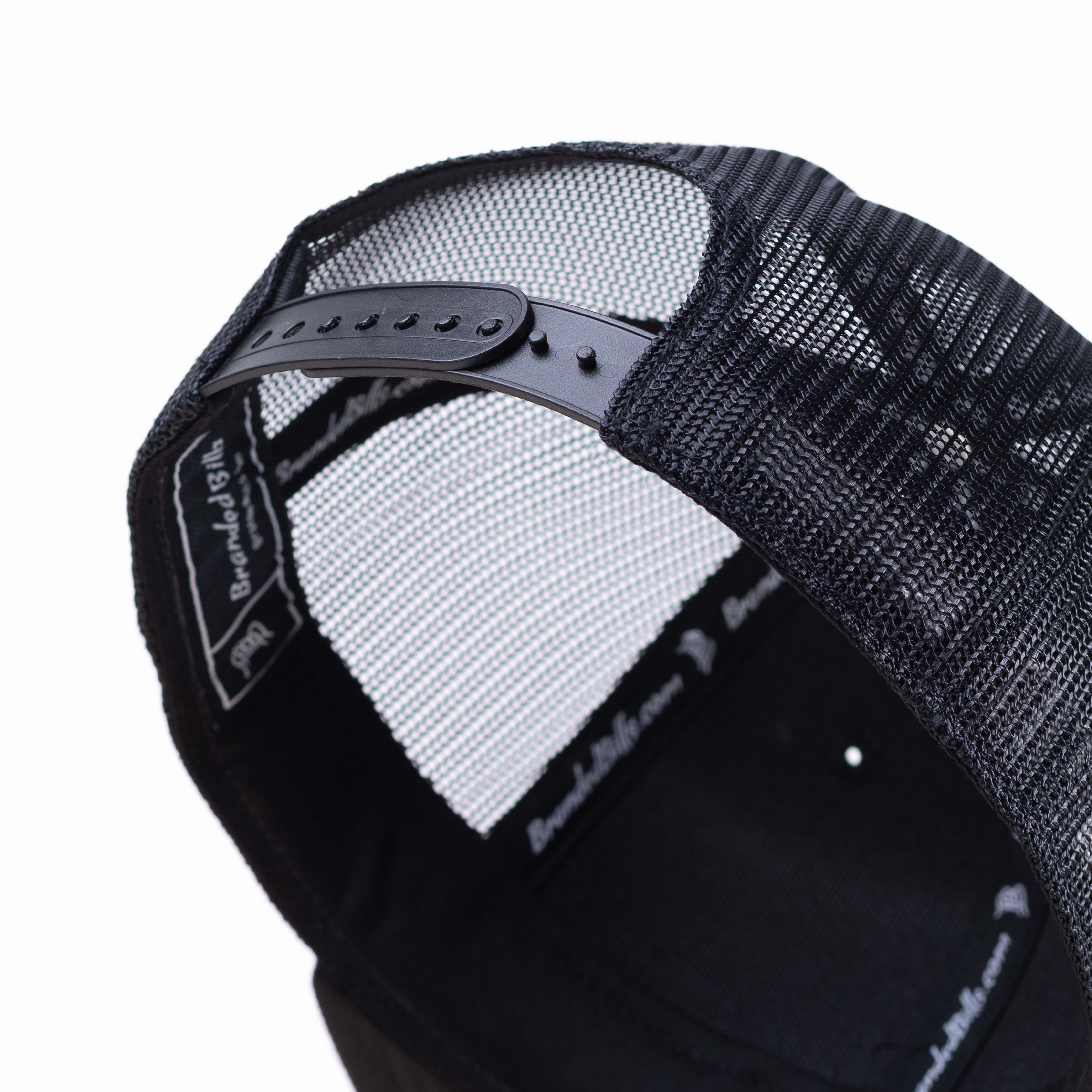 Midnight Horizon Flat Trucker Back Midnight Camo