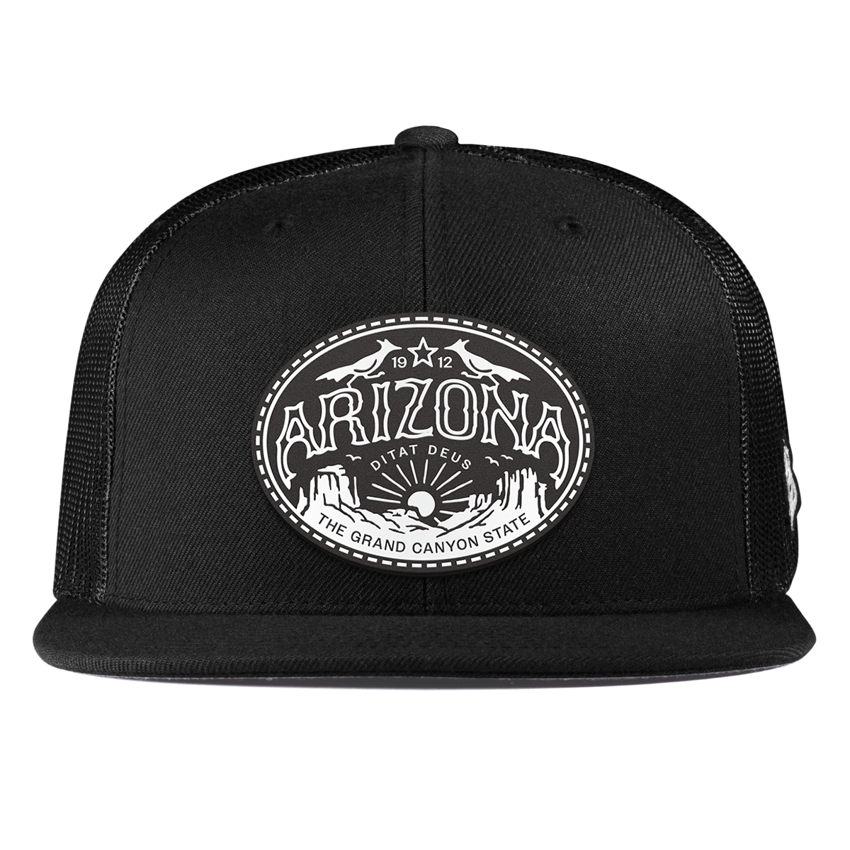 Arizona Traveler Flat Trucker Black