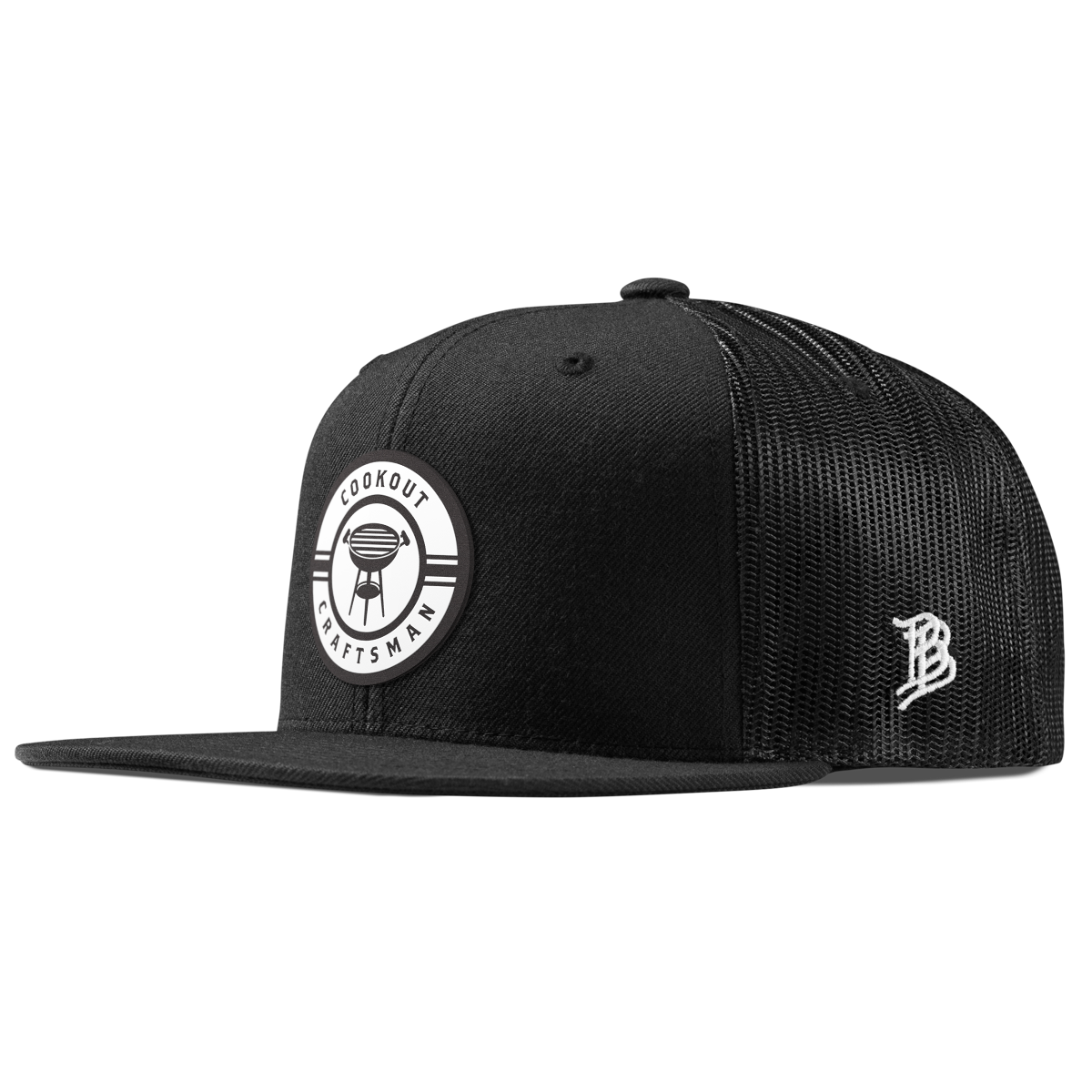 Cookout Craftsman Flat Trucker Black