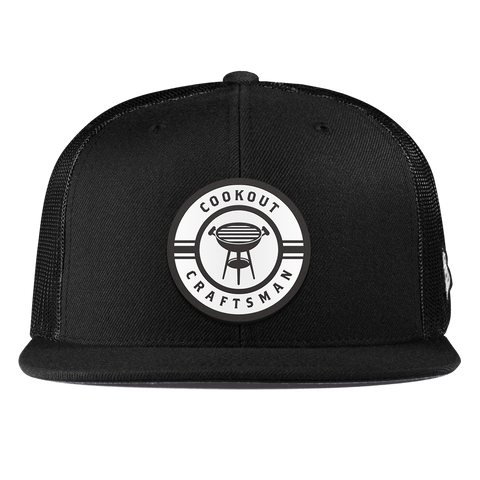 Cookout Craftsman Flat Trucker Black