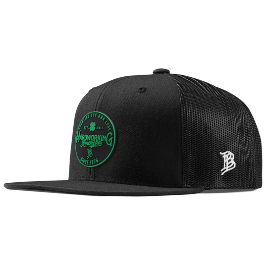 Create Your Luck Flat Trucker Black