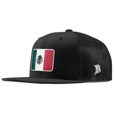 Fiesta Flag Flat Trucker Black