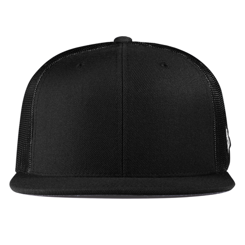 Bare Flat Trucker Black Front