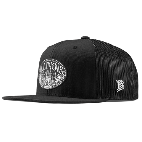 Illinois Traveler Flat Trucker Black