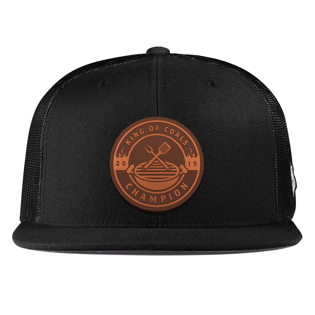 King of Coals Flat Trucker Black