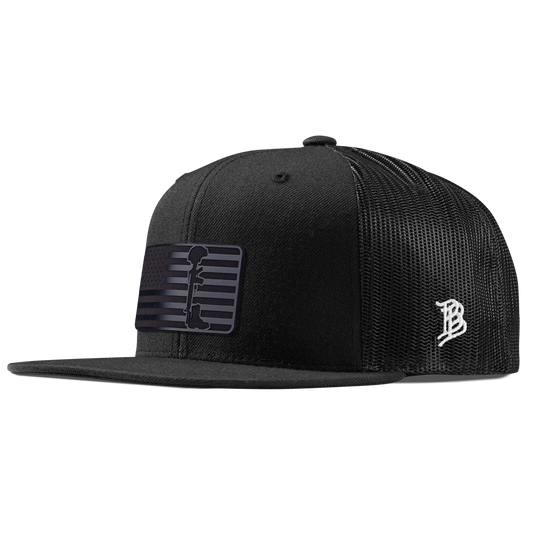 Midnight Memorial Flat Trucker Black