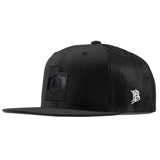 Utah 45 Midnight Flat Trucker Black