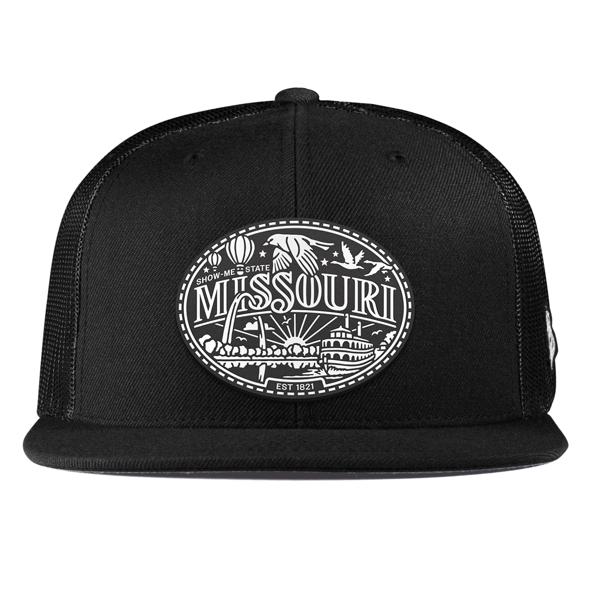 Missouri Traveler Flat Trucker Black