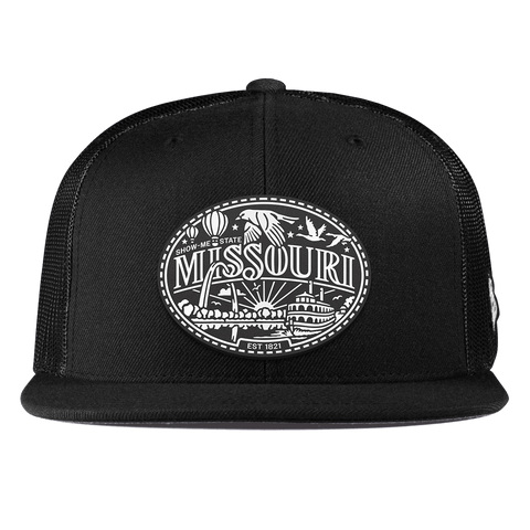 Missouri Traveler Flat Trucker Black