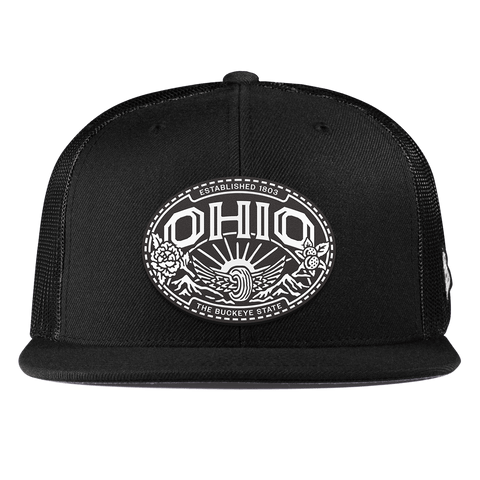 Ohio Traveler Flat Trucker Black