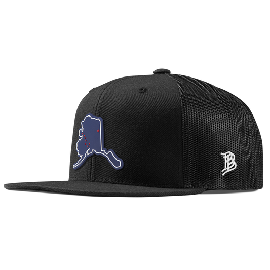 Alaska Patriot Series Flat Trucker Black