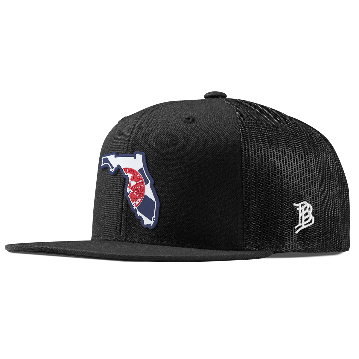 Florida Patriot Series Flat Trucker Black