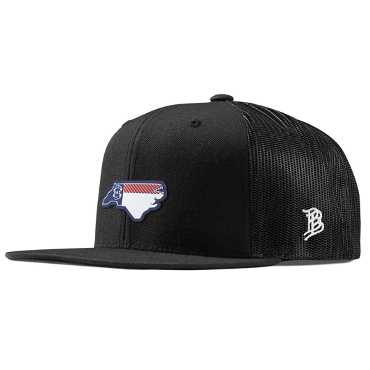 North Carolina Patriot Series Flat Trucker Black