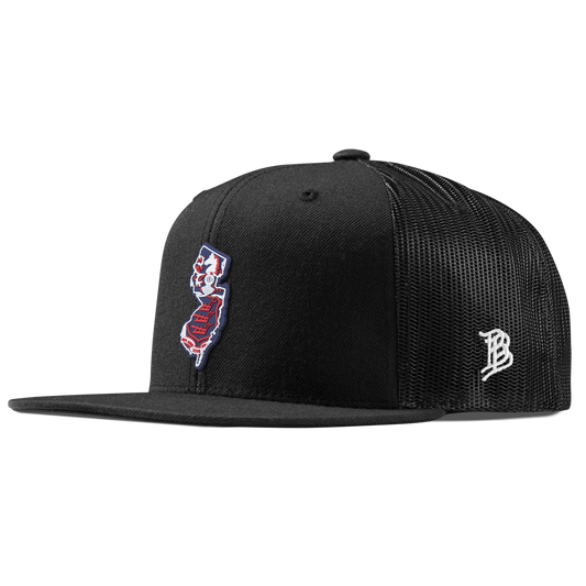 New Jersey Patriot Series Flat Trucker Black