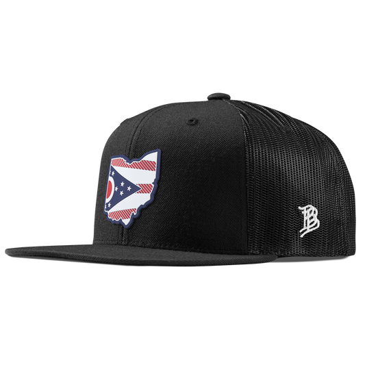 Ohio Patriot Series Flat Trucker Black