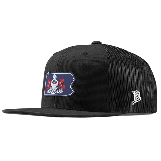Pennsylvania Patriot Series Flat Trucker Black
